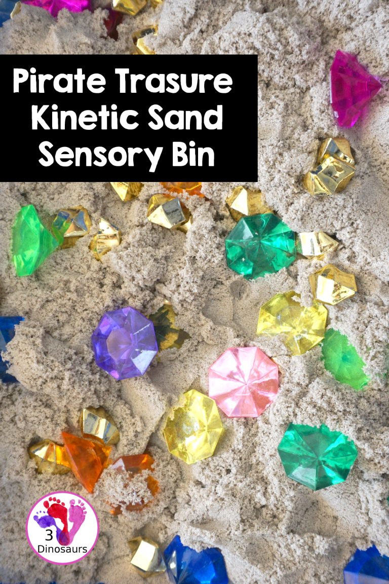 Pirate Treasure Kinetic Sensory Bin