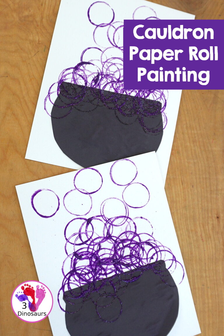 Cauldron Paper Roll Painting